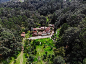 Cabaña en el bosque en Acaxochitlán